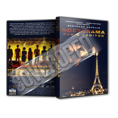 Nocturama Paris Yanıyor - Nocturama - 2016 Türkçe Dvd Cover Tasarımı
